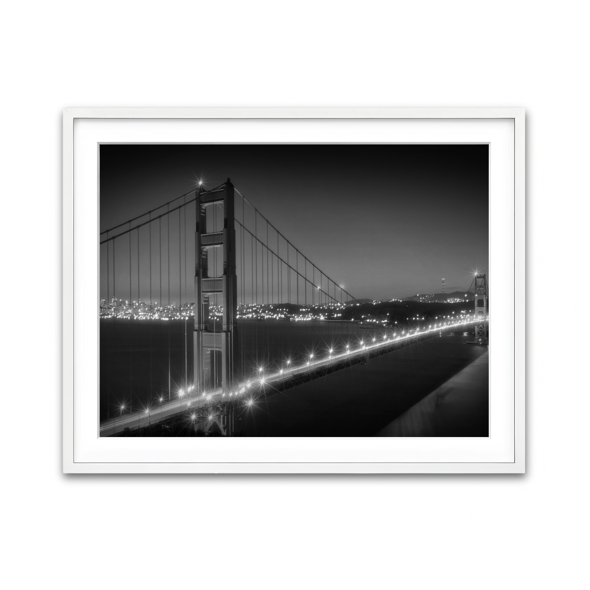 Framed Print 4x3 White