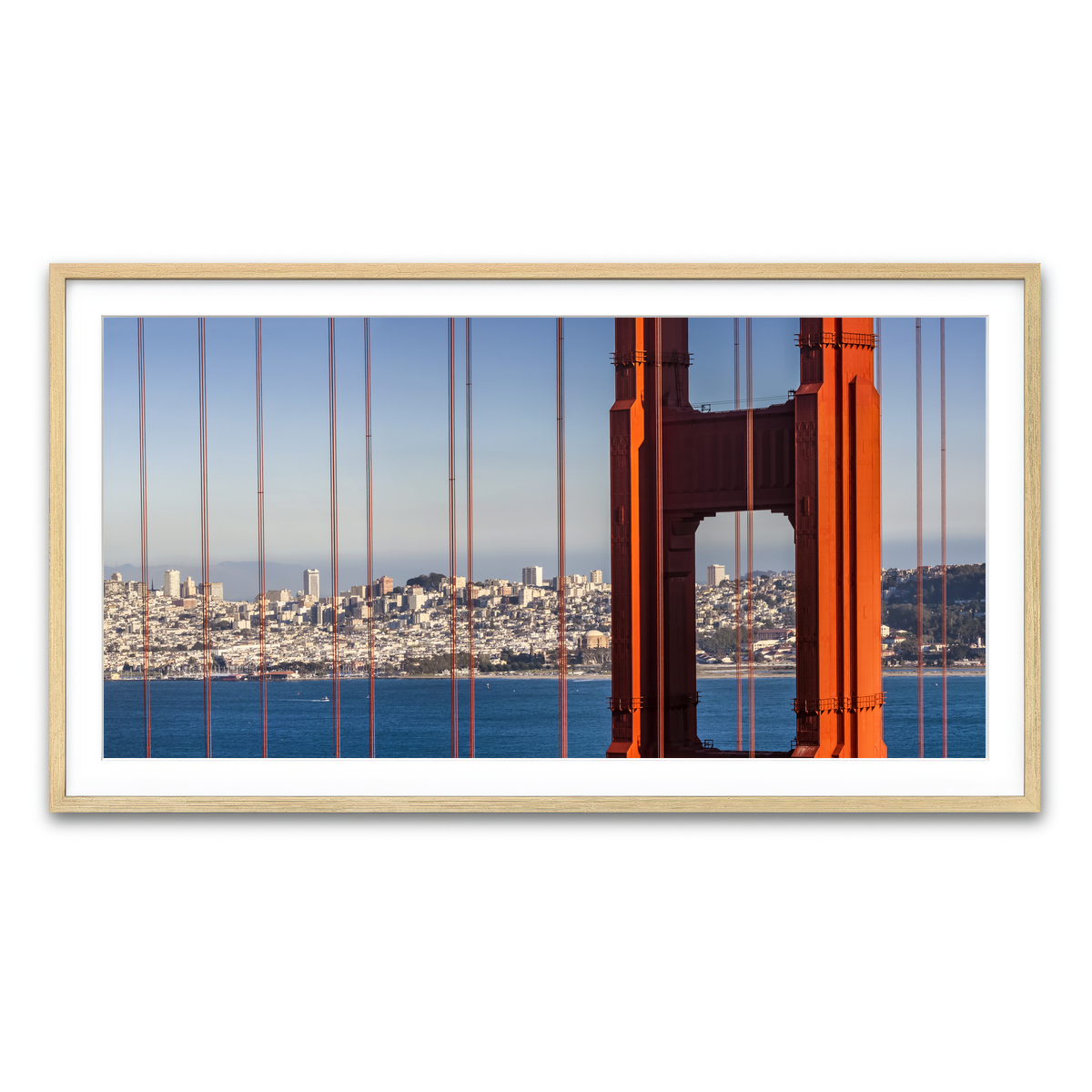 Framed Print 2x1 Natural