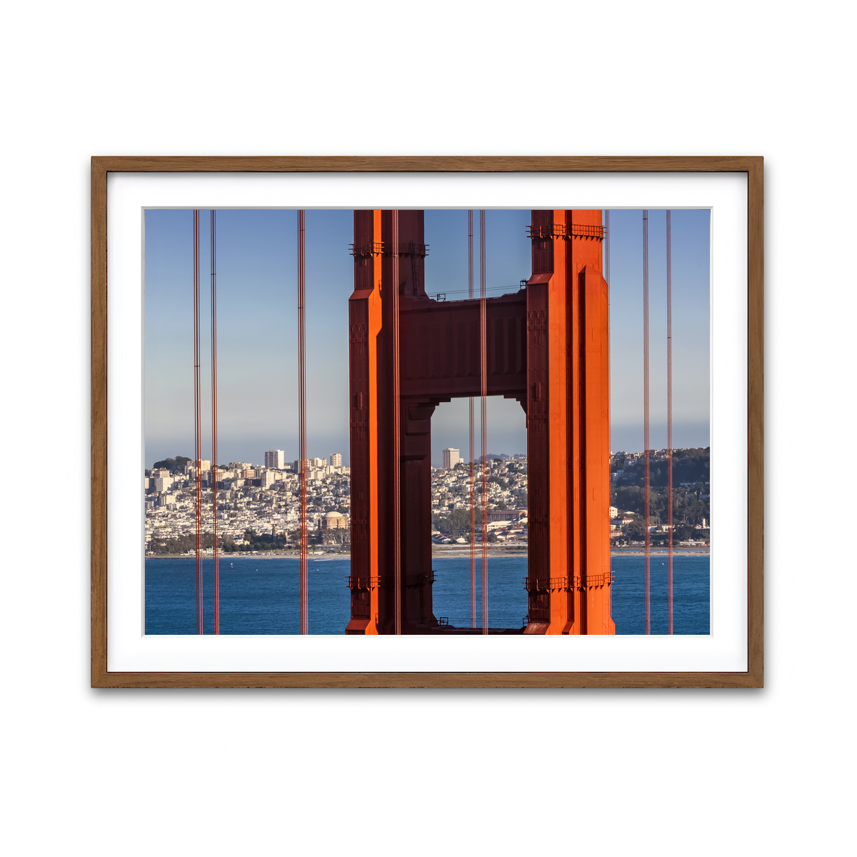 Framed Print 4x3 Walnut