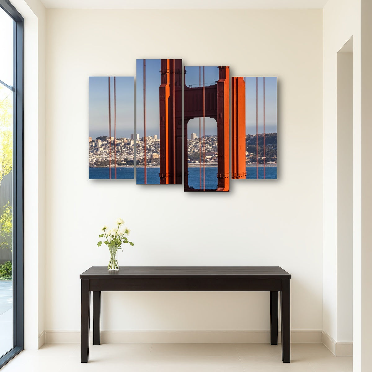 AUTO-MOCKUP ROOM | Golden Gate Bridge Panoramic