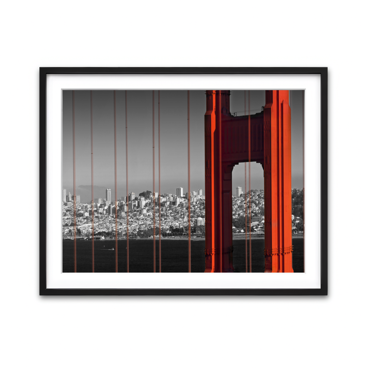 Framed Print 4x3 Black