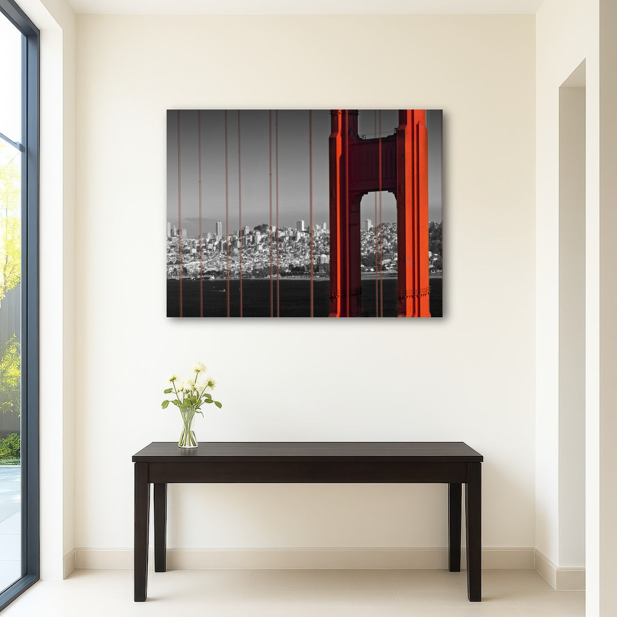 AUTO-MOCKUP ROOM | Golden Gate Bridge in Detail