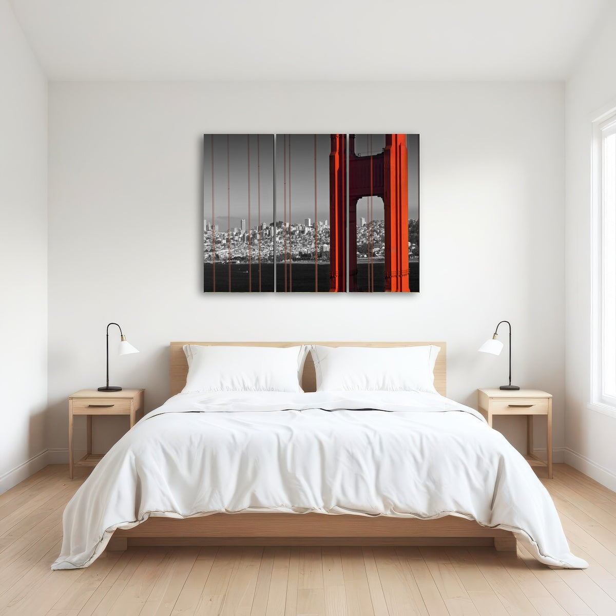 AUTO-MOCKUP ROOM | Golden Gate Bridge in Detail