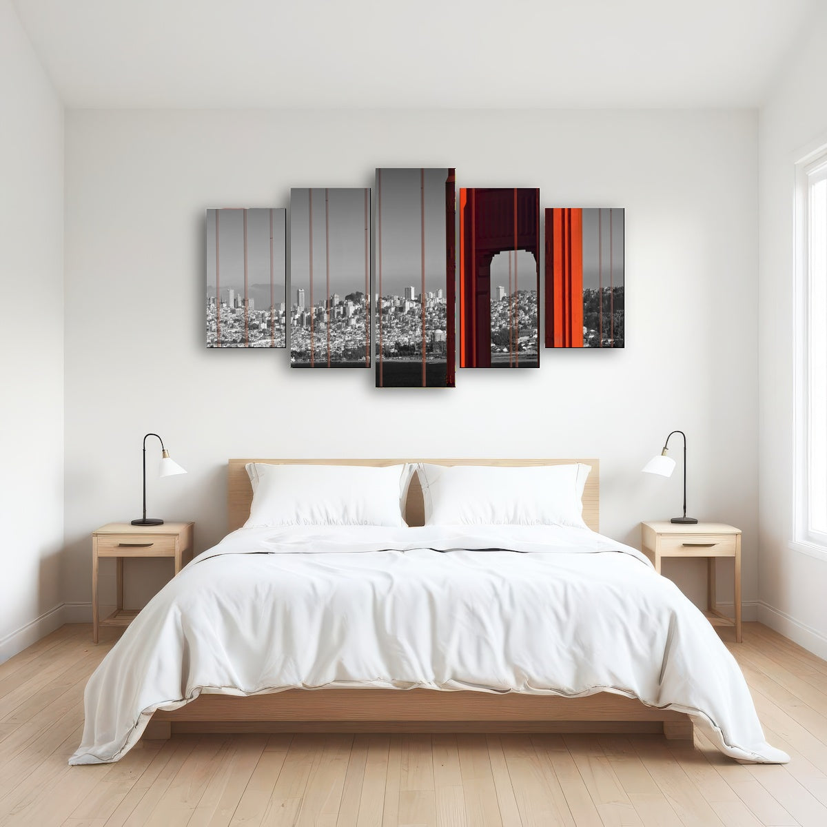 AUTO-MOCKUP ROOM | Golden Gate Bridge in Detail