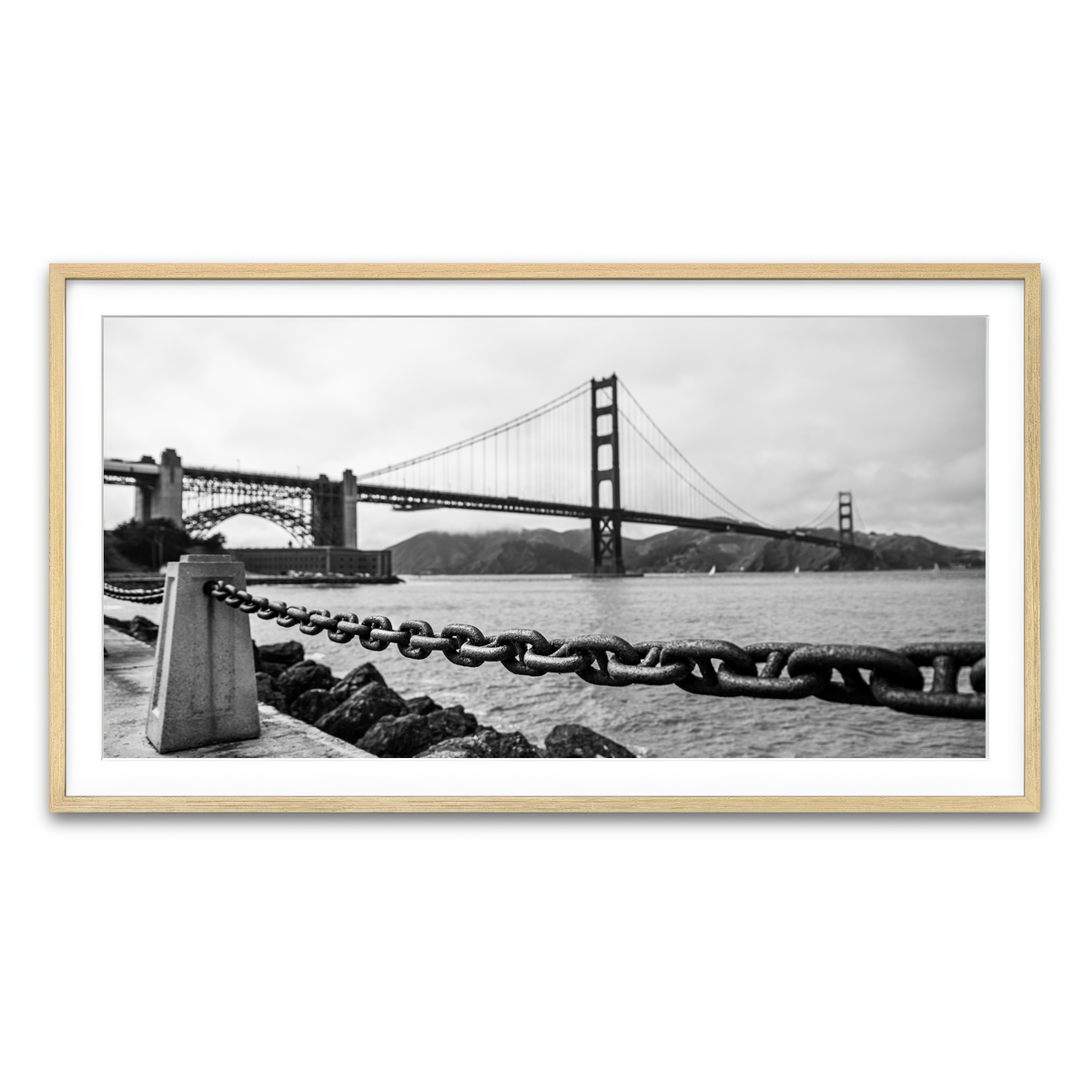 Framed Print 2x1 Natural