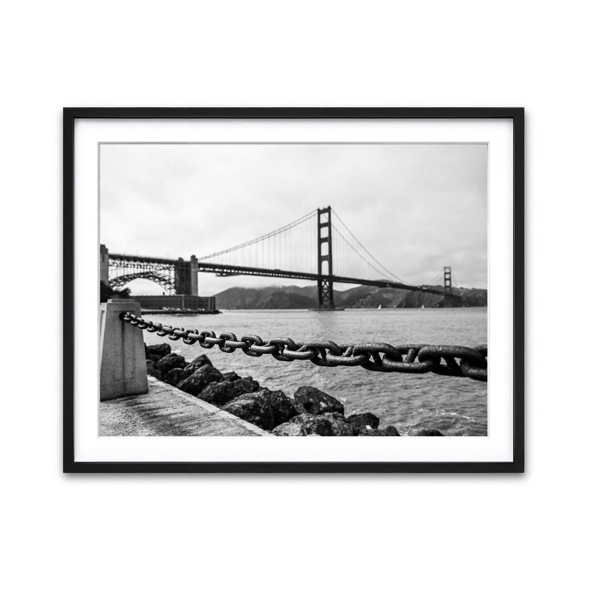 Framed Print 4x3 Black