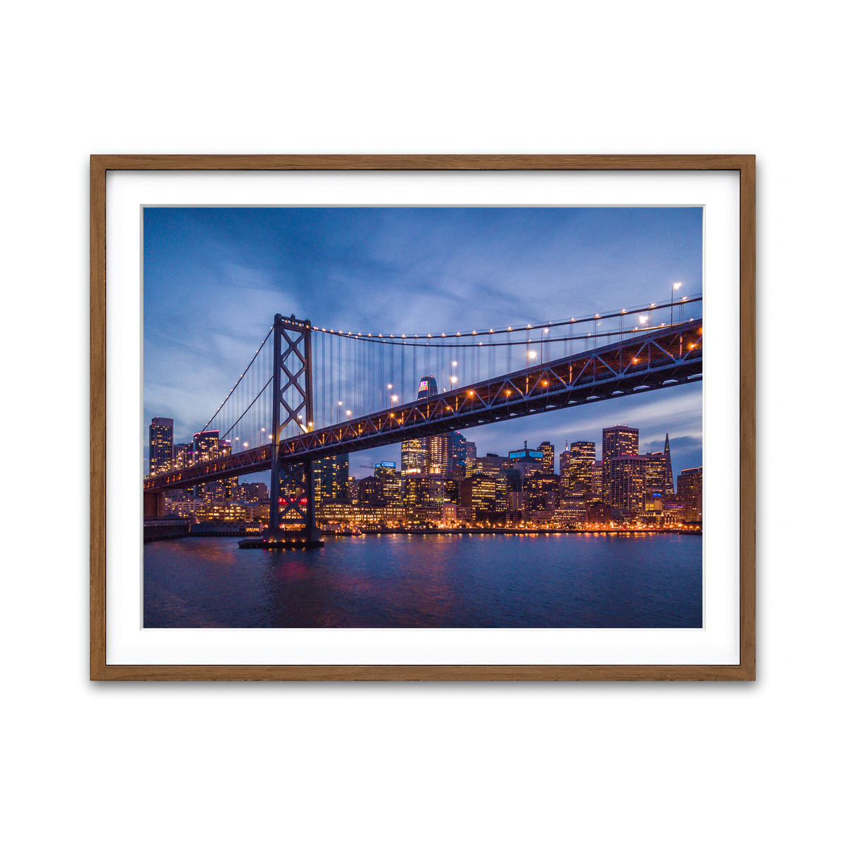Framed Print 4x3 Walnut