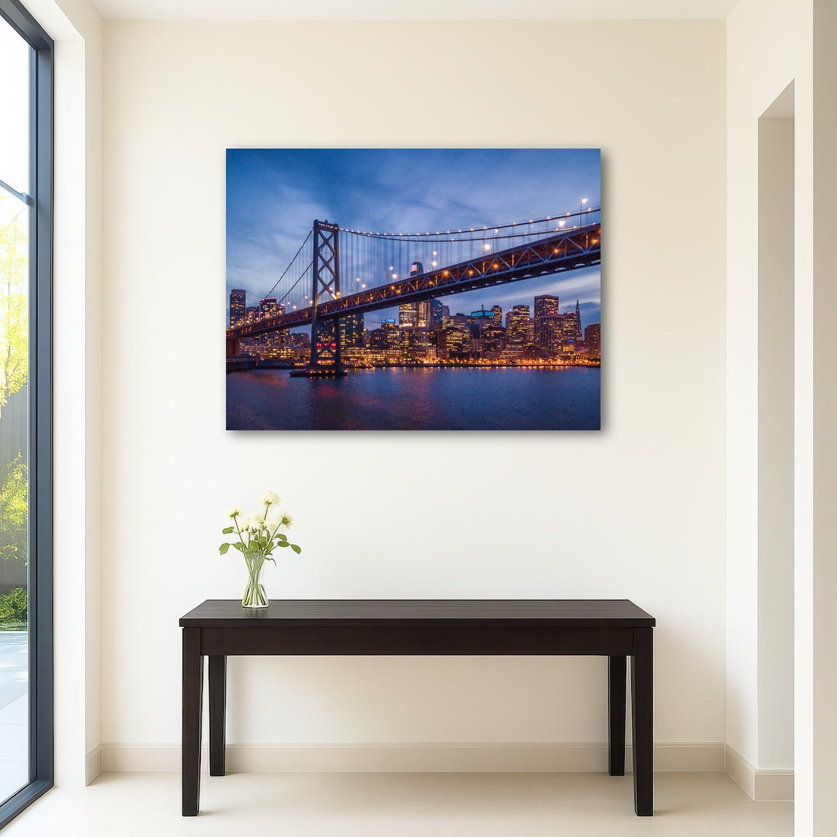 AUTO-MOCKUP ROOM | Golden Gate at Night
