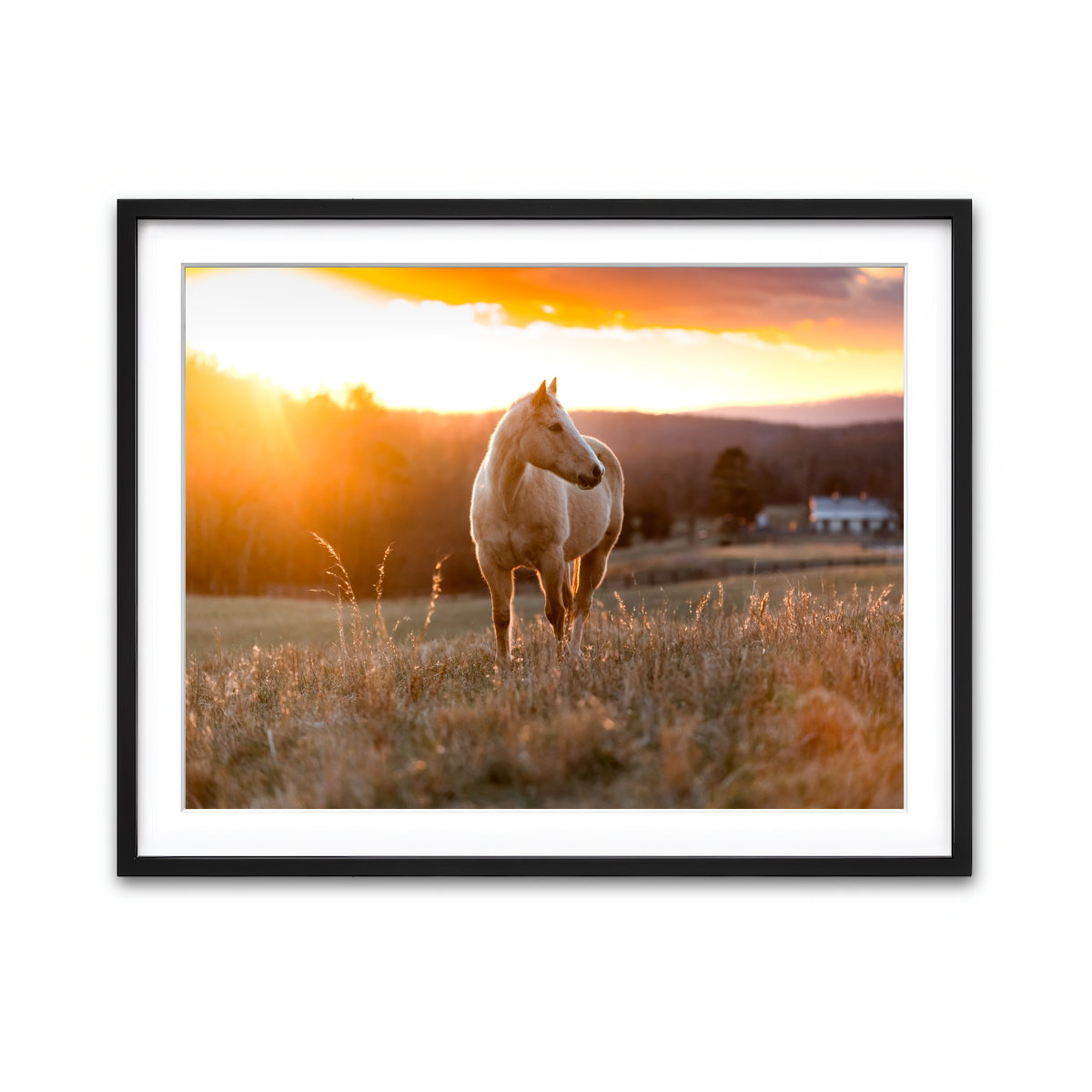 Framed Print 4x3 Black