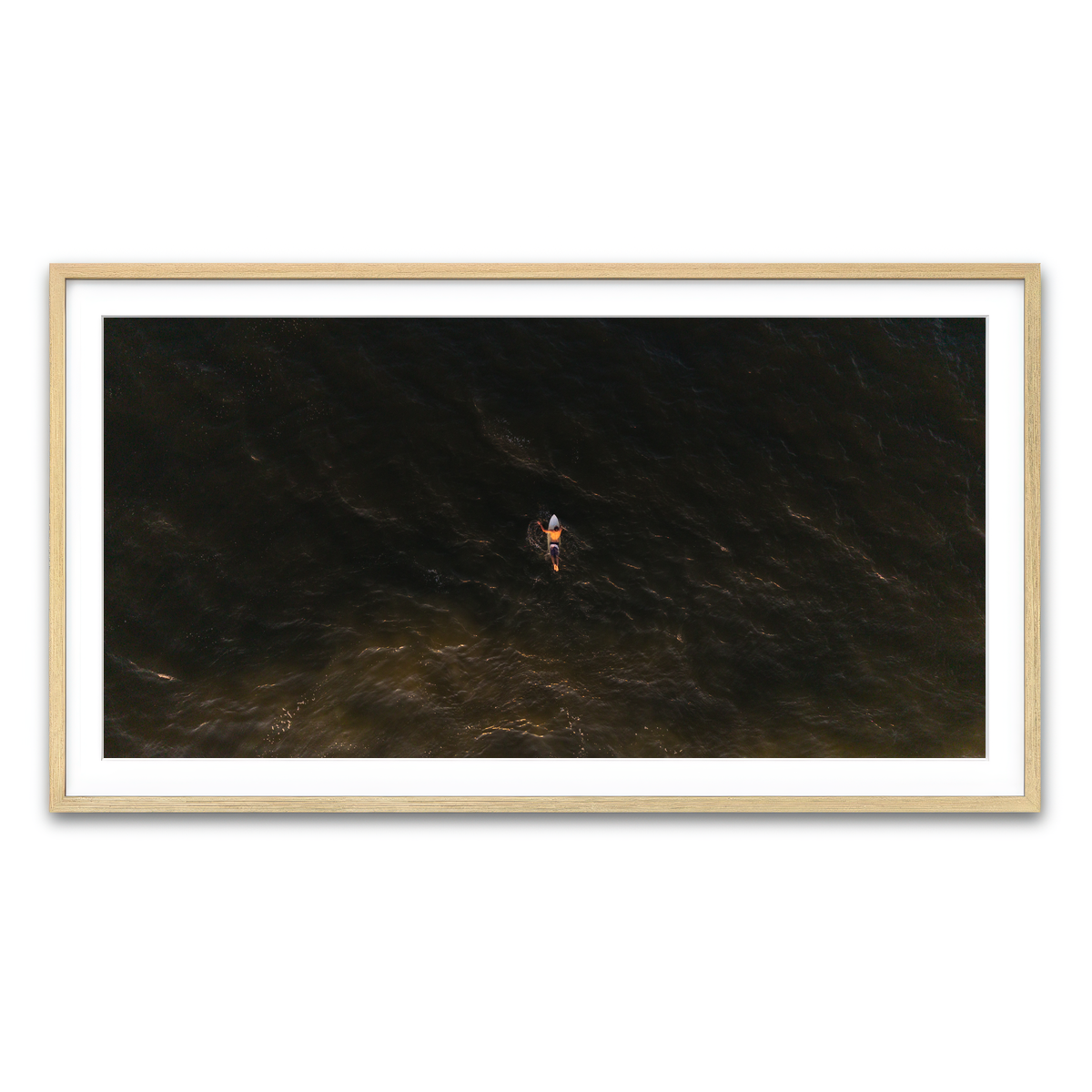 Framed Print 2x1 Natural