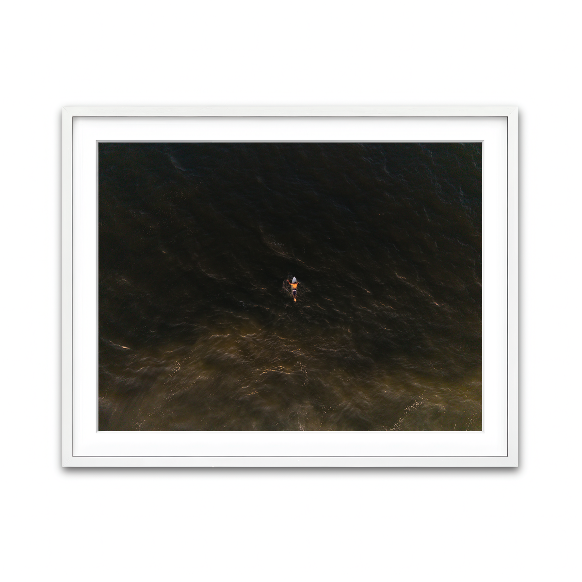 Framed Print 4x3 White