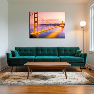 AUTO-MOCKUP ROOM | Golden gate golden