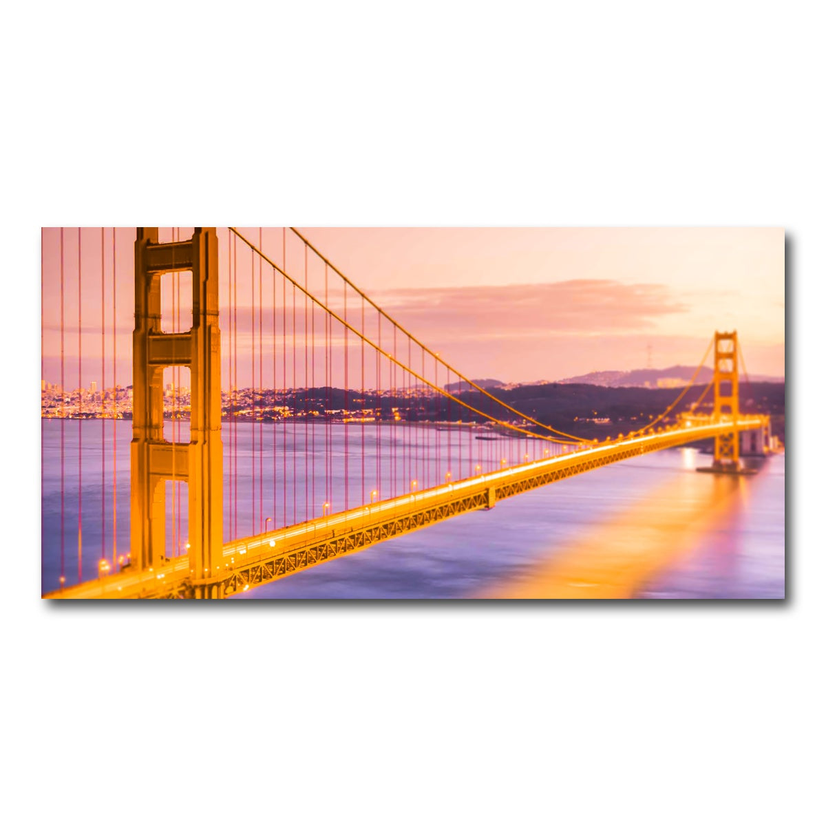 AUTO-MOCKUP WHITE | Golden gate golden | 1 Piece | Gallery Wrap Canvas | group=2x1