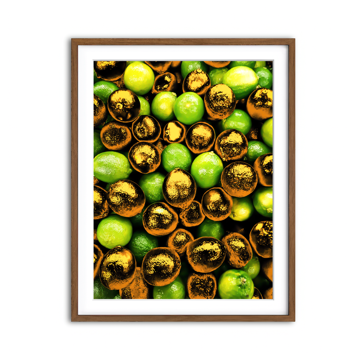 Framed Print 3x4 Walnut