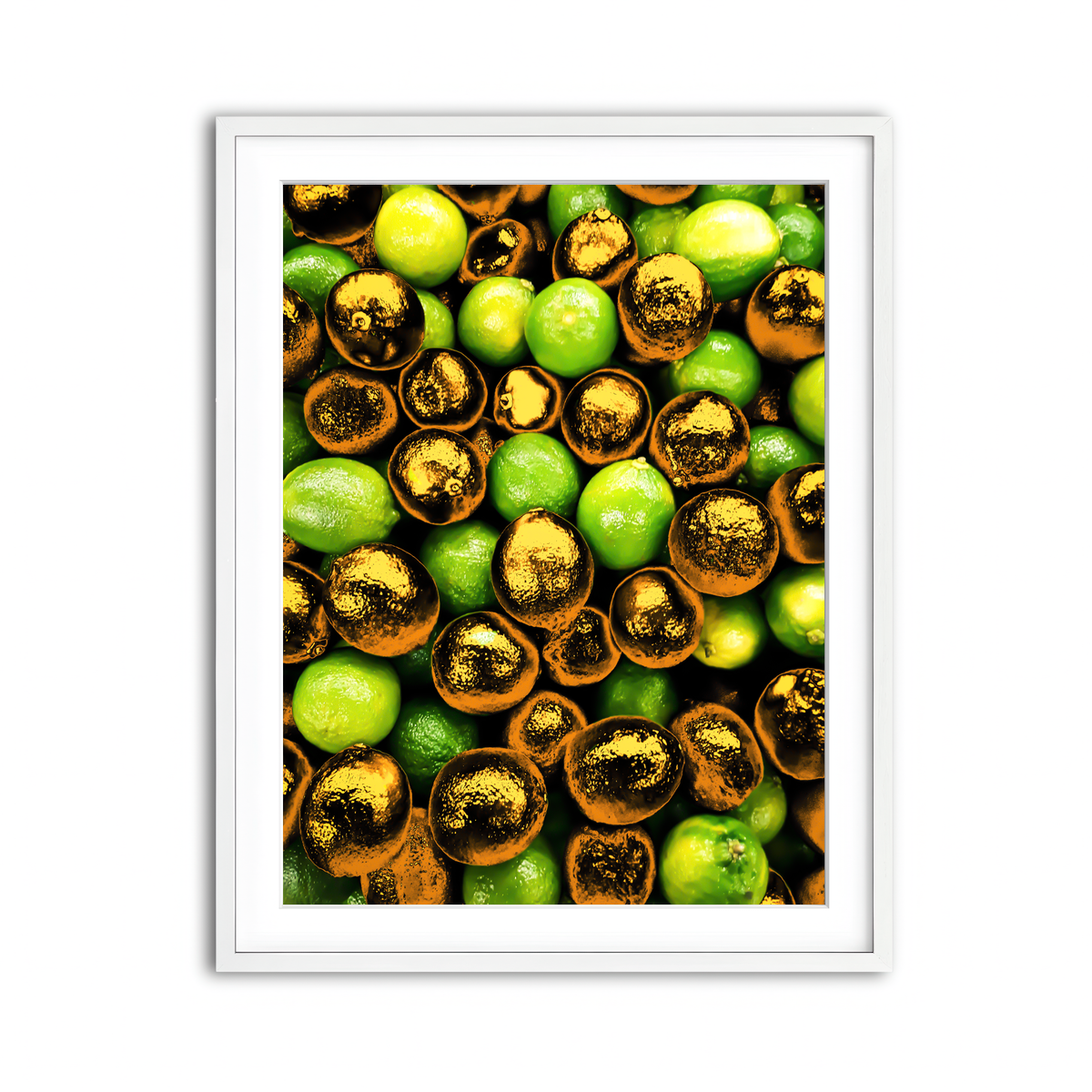 Framed Print 3x4 White