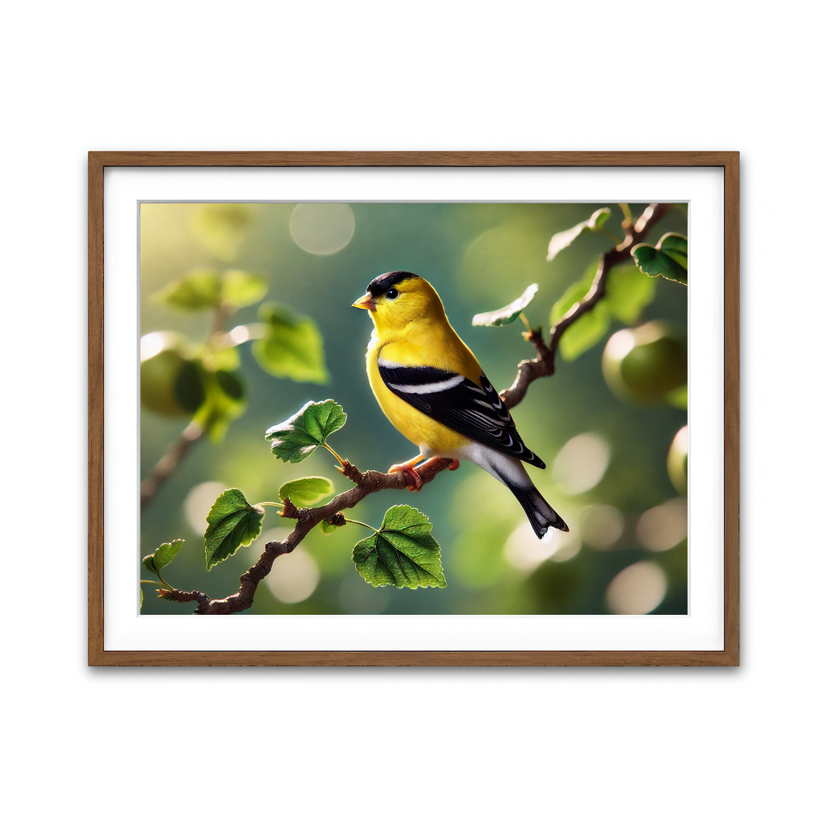 Framed Print 4x3 Walnut