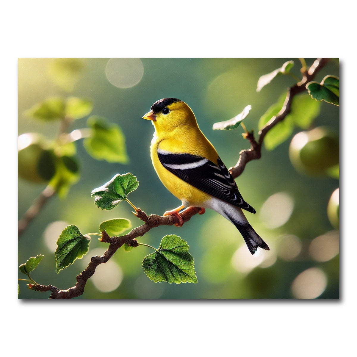 AUTO-MOCKUP WHITE | Goldfinch | 1 Piece | Gallery Wrap Canvas | group=4x3