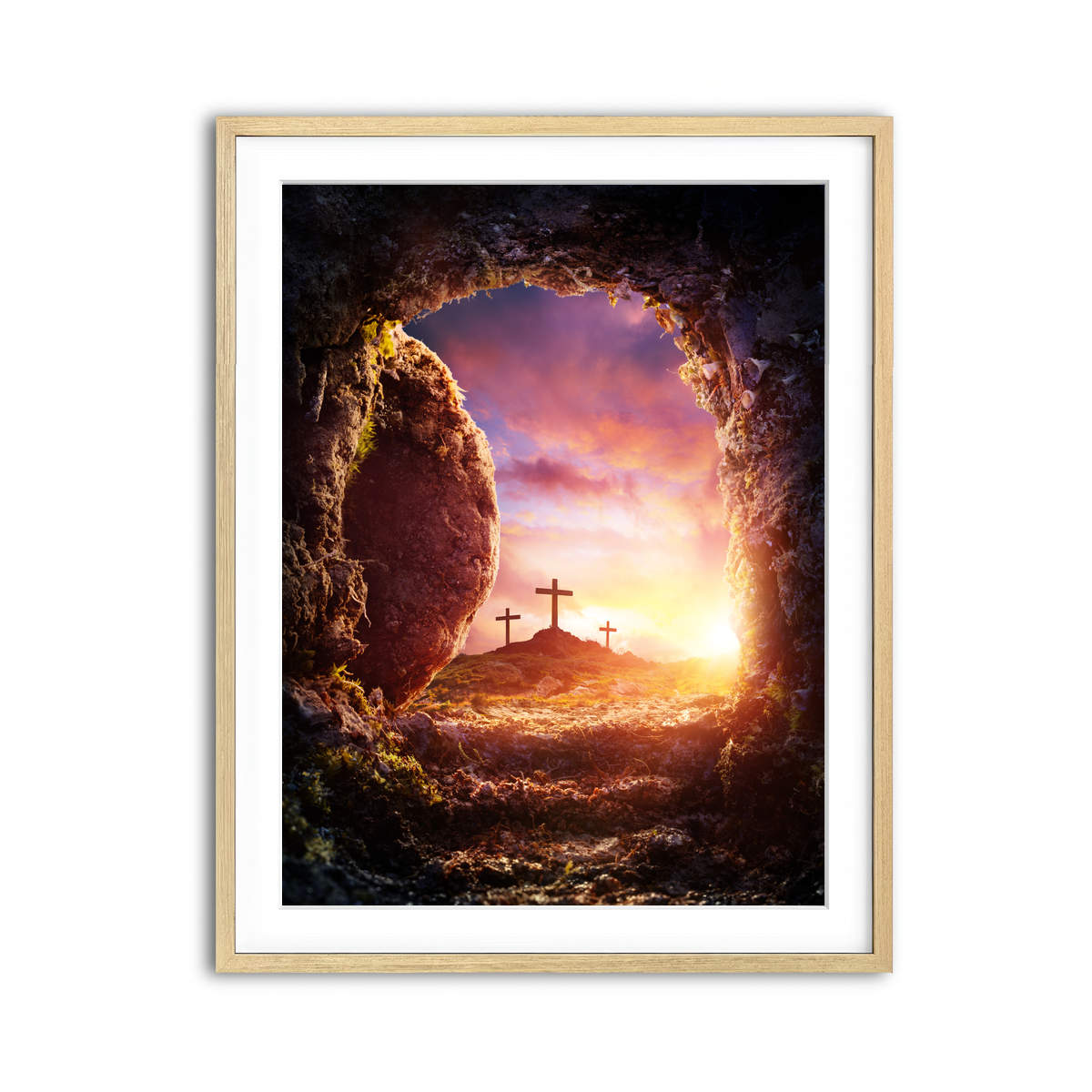 Framed Print 3x4 Natural
