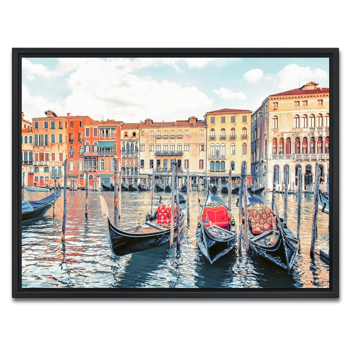 AUTO-MOCKUP WHITE | Gondolas | 1 Piece | Black Framed Canvas | group=4x3