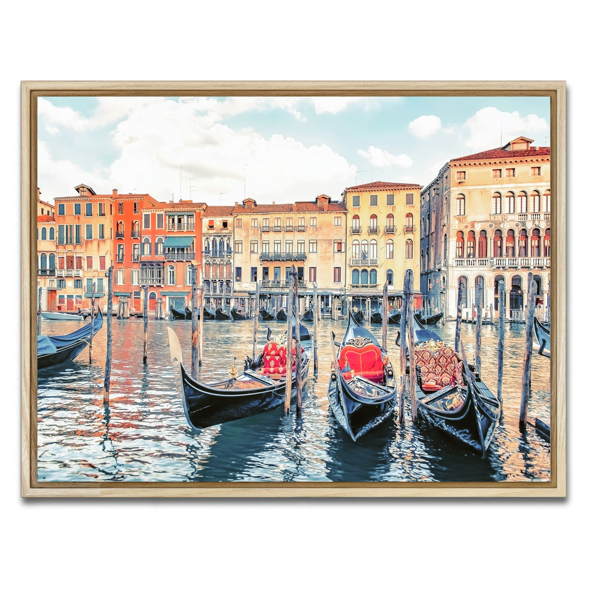 AUTO-MOCKUP WHITE | Gondolas | 1 Piece | Natural Framed Canvas | group=4x3