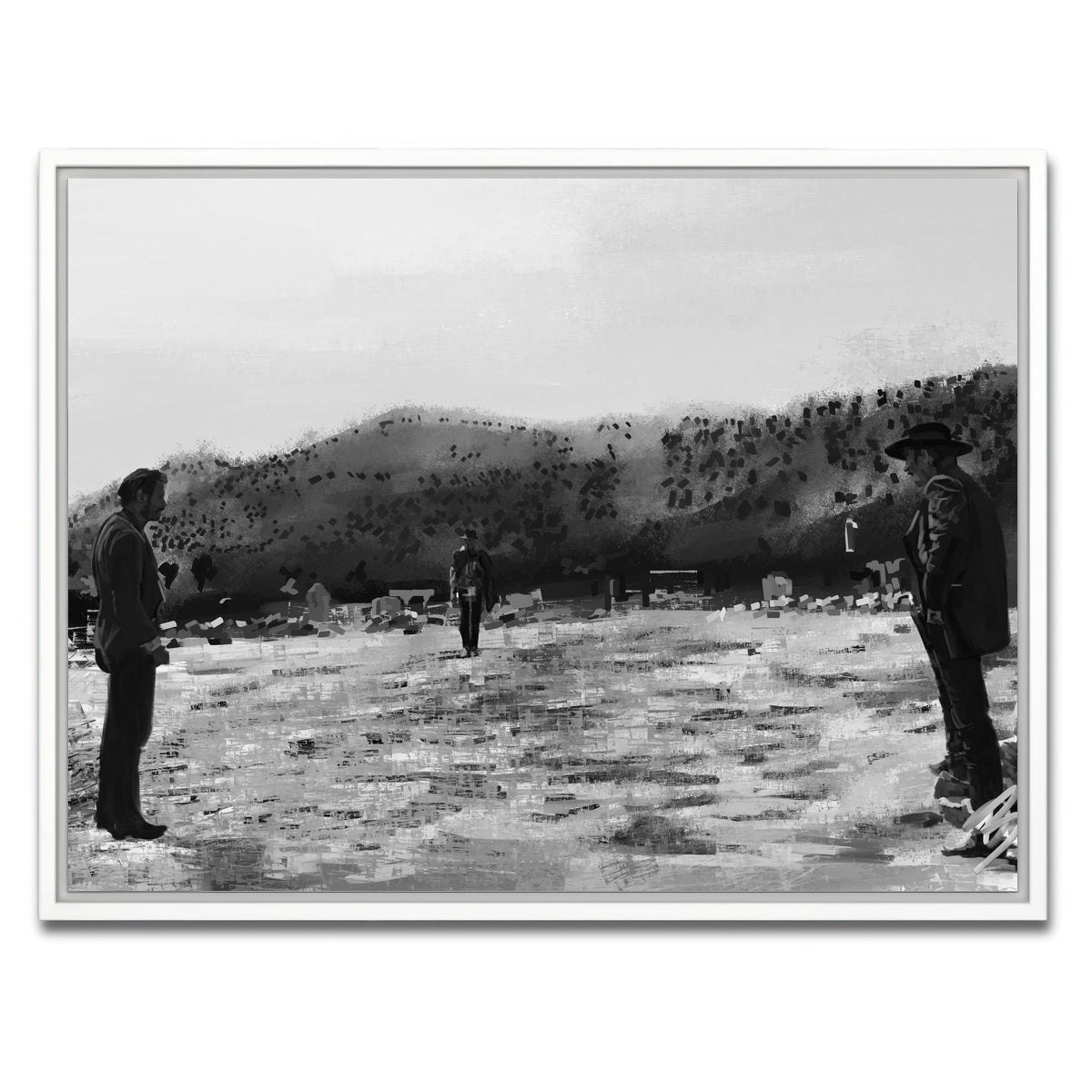 AUTO-MOCKUP WHITE | Good Bad Ugly | 1 Piece | White Framed Canvas | group=4x3