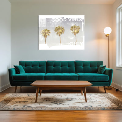 AUTO-MOCKUP ROOM | Good Vibes Vintage Palm Trees