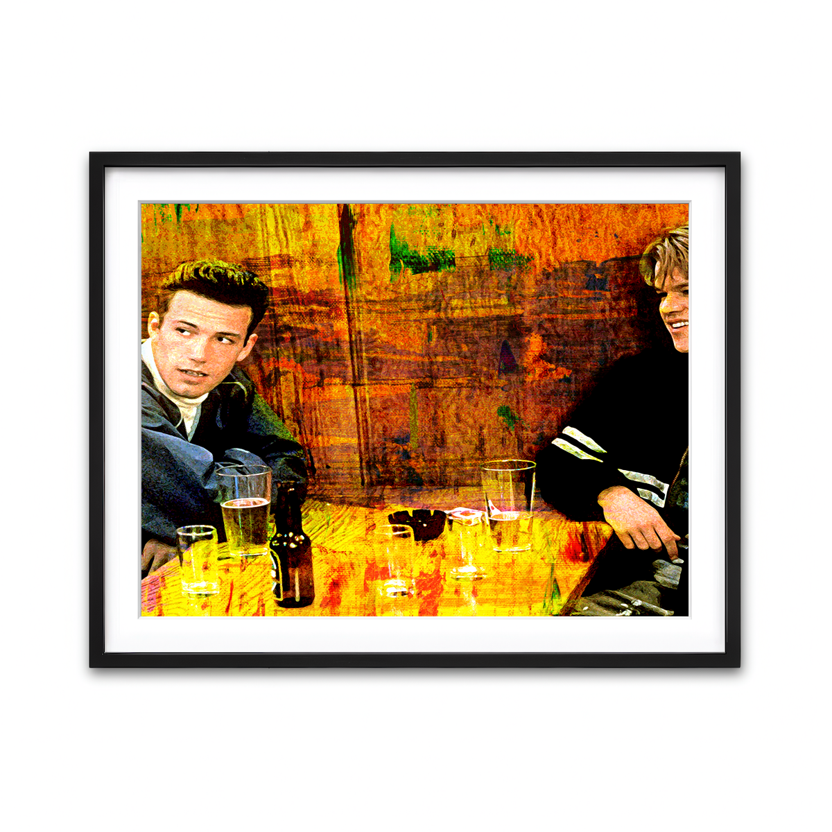 Framed Print 4x3 Black