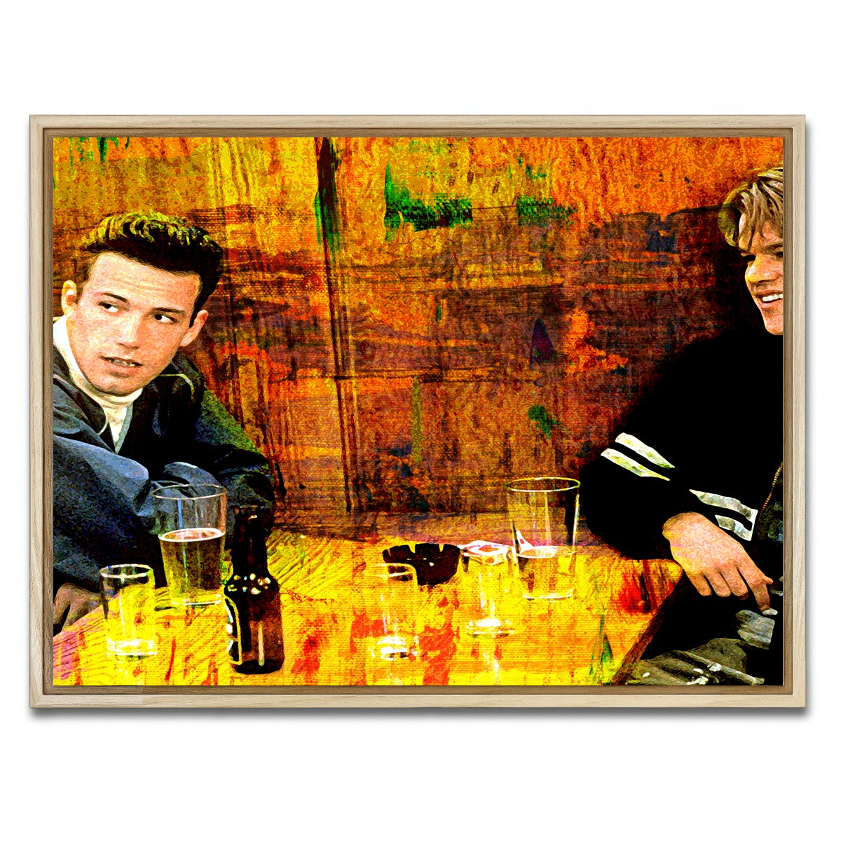 AUTO-MOCKUP WHITE | Good Will Hunting | 1 Piece | Natural Framed Canvas | group=4x3