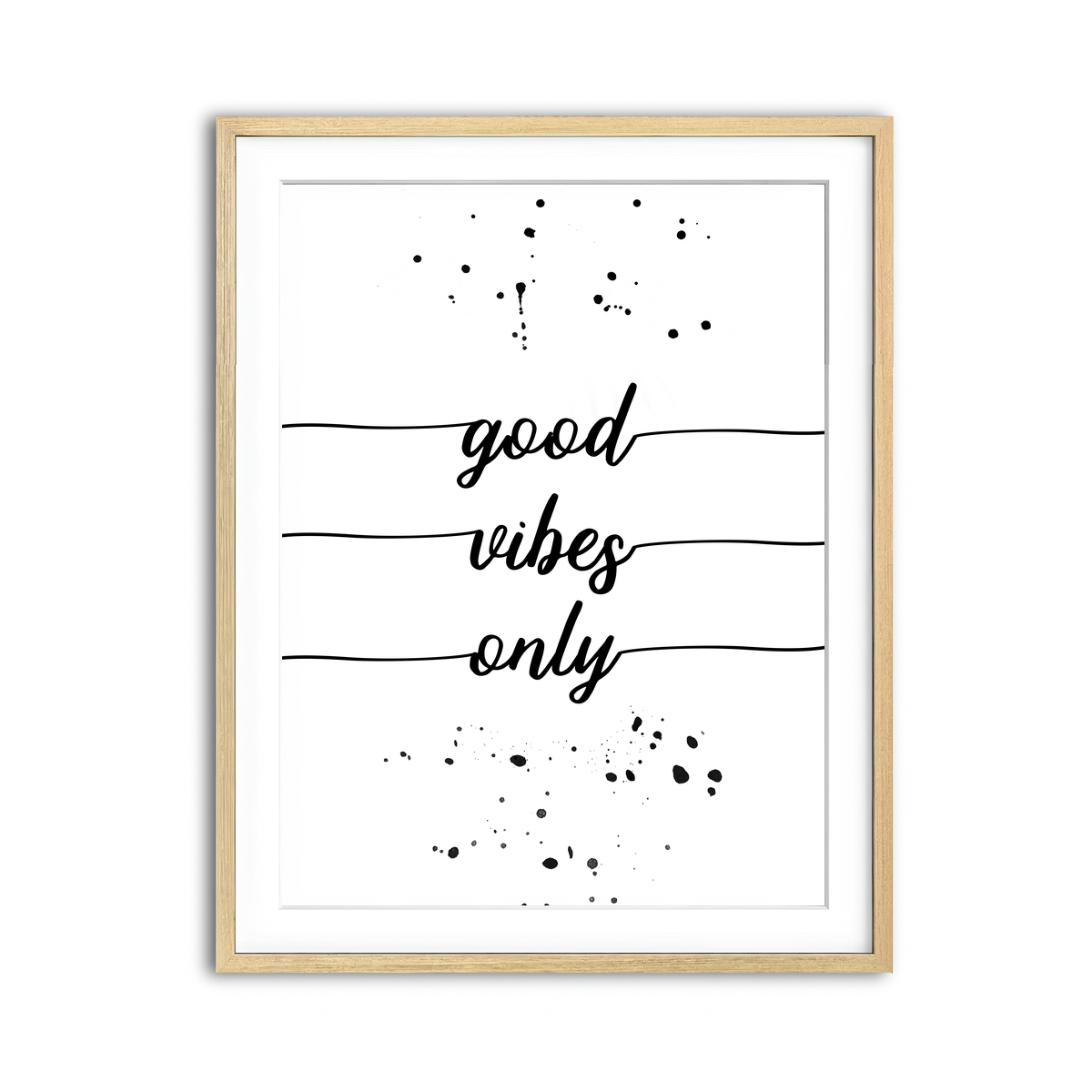 Framed Print 3x4 Natural