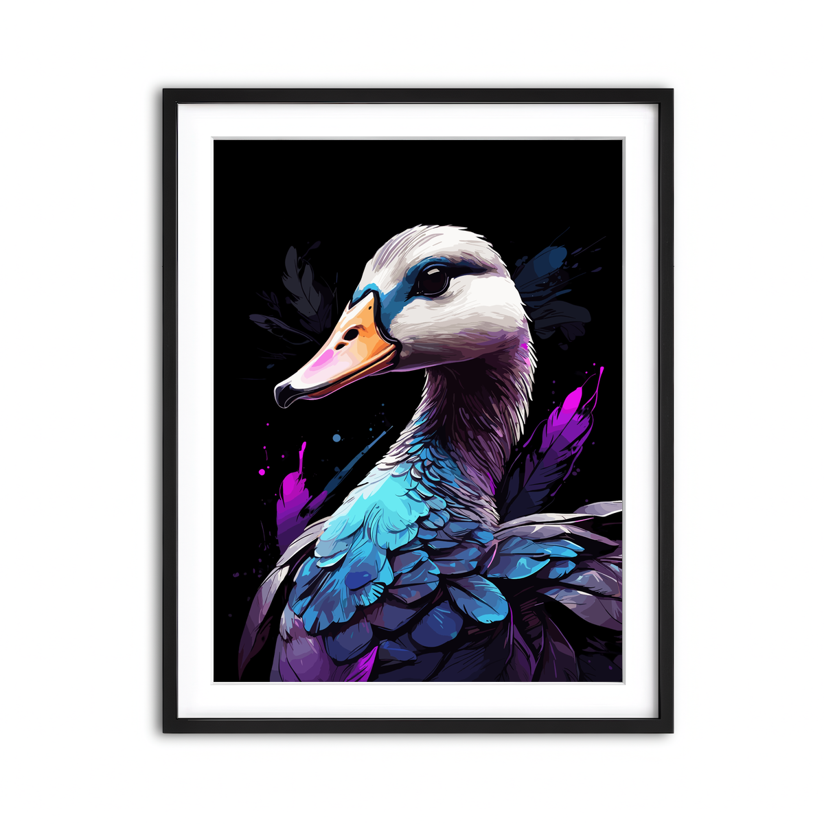 Framed Print 3x4 Black