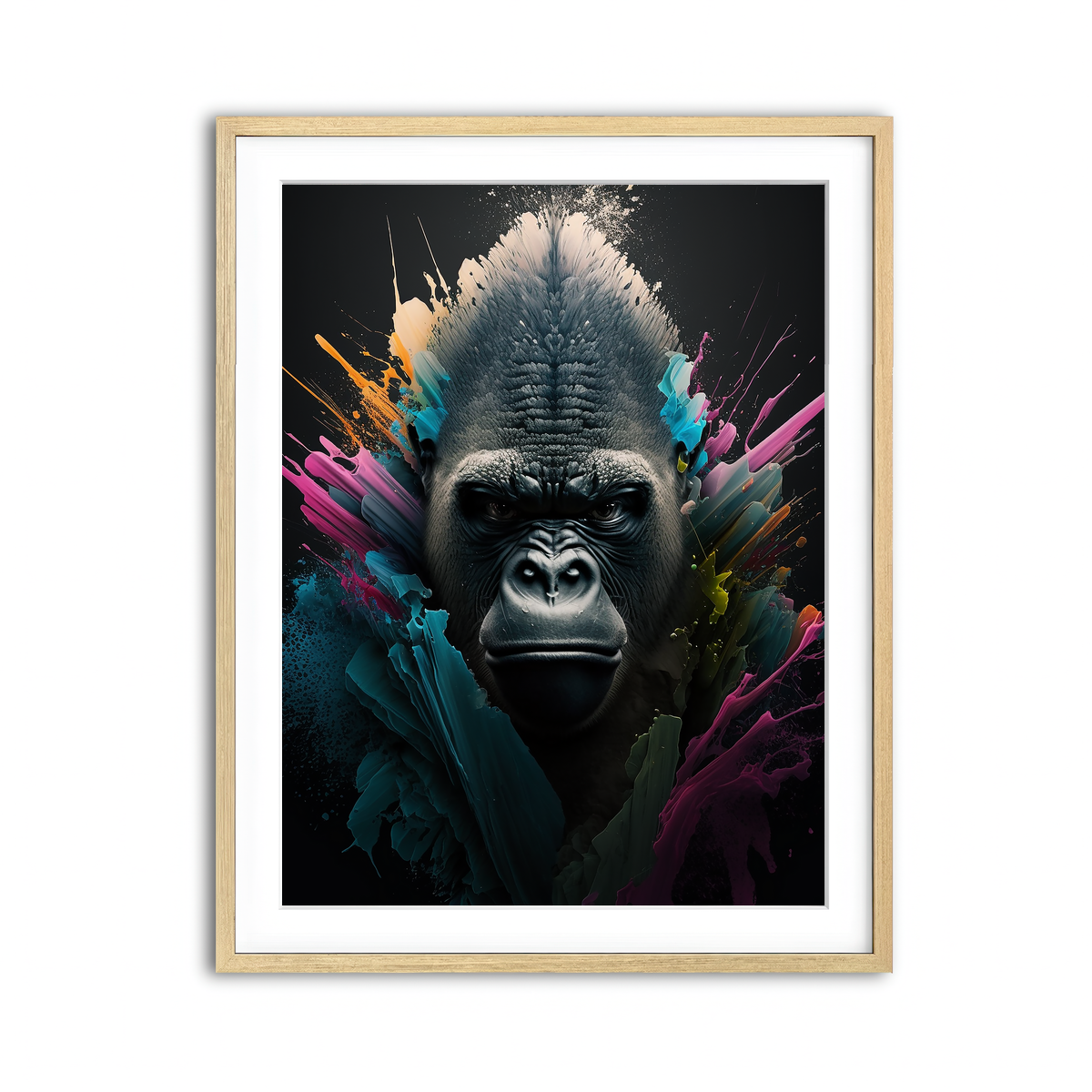 Framed Print 3x4 Natural