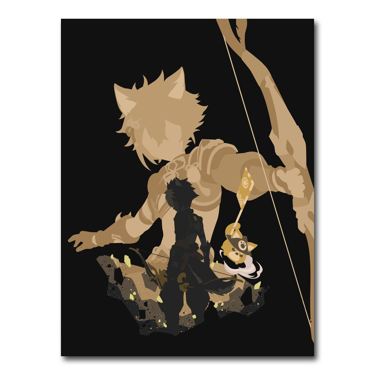 AUTO-MOCKUP WHITE | Gorou | 1 Piece | Gallery Wrap Canvas | group=3x4