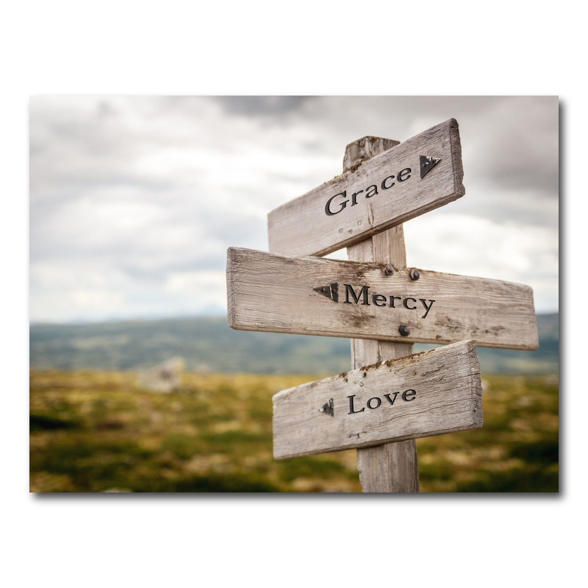 AUTO-MOCKUP WHITE | Grace Mercy Love | 1 Piece | Gallery Wrap Canvas | group=4x3