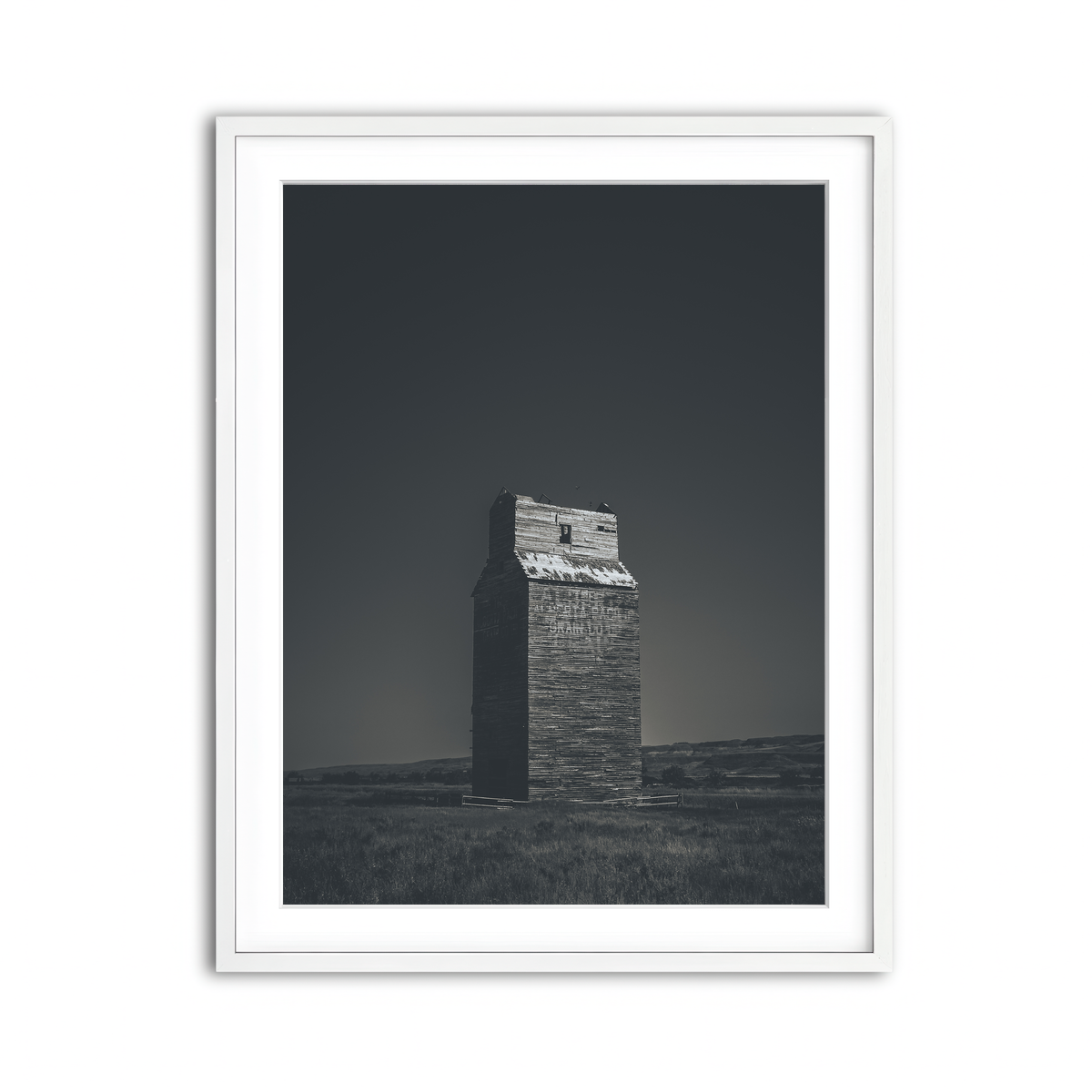 Framed Print 3x4 White