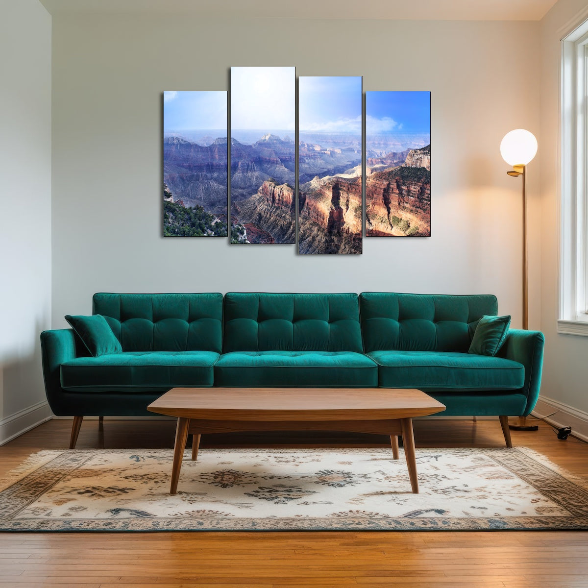 AUTO-MOCKUP ROOM | Grand Canyon Looking From The North Rim