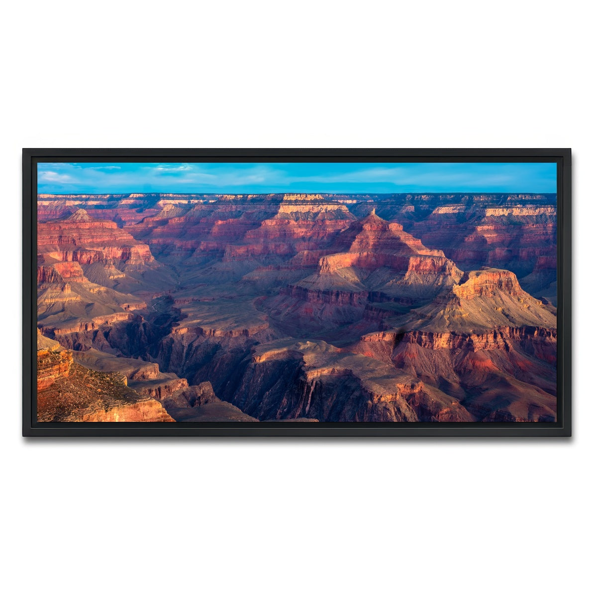 AUTO-MOCKUP WHITE | Grand Canyon National Park | 1 Piece | Black Framed Canvas | group=2x1