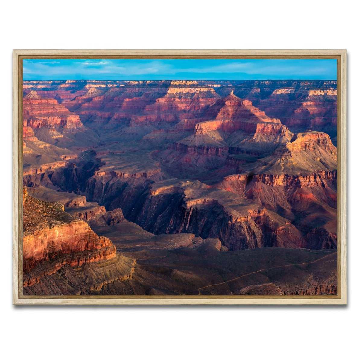 AUTO-MOCKUP WHITE | Grand Canyon National Park | 1 Piece | Natural Framed Canvas | group=4x3