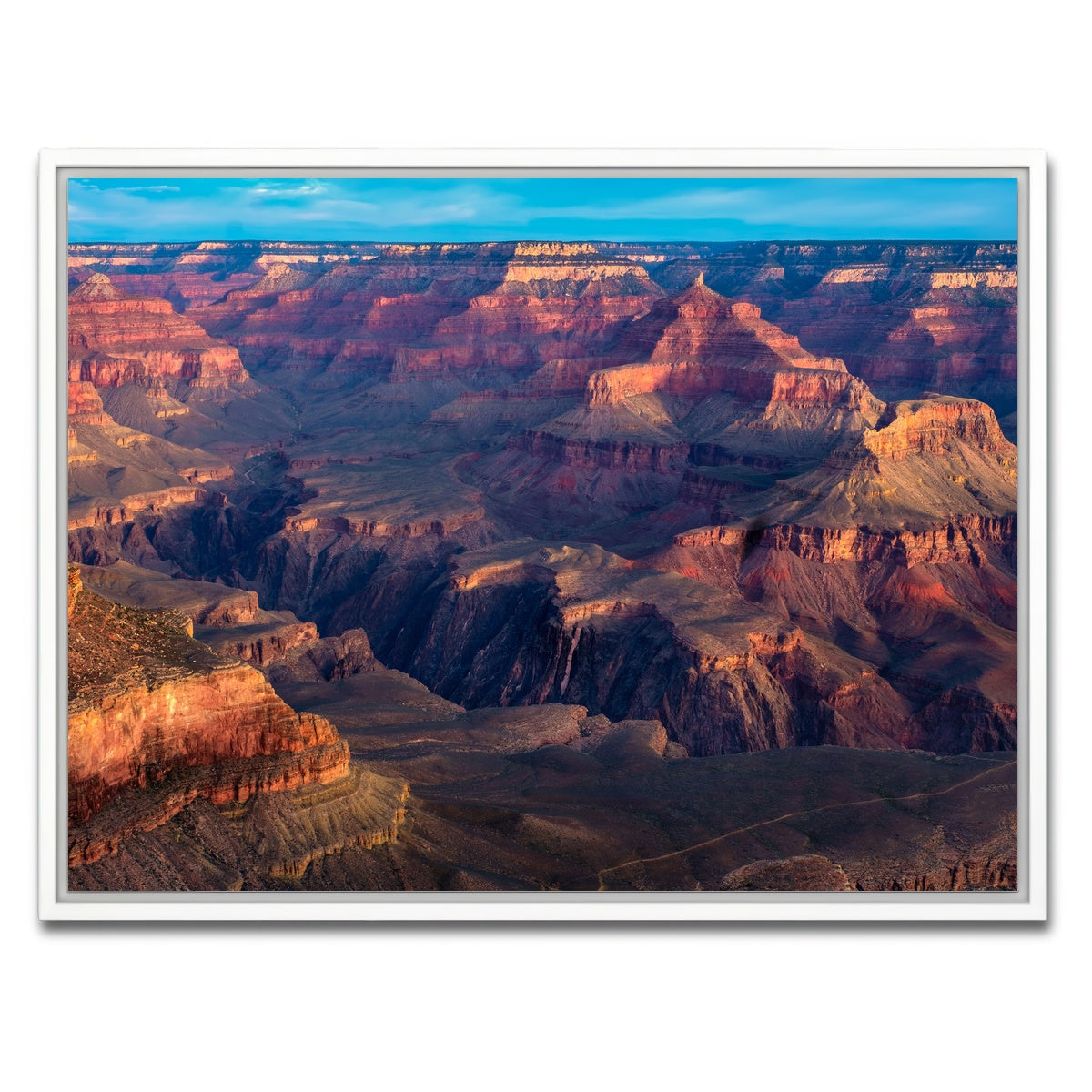 AUTO-MOCKUP WHITE | Grand Canyon National Park | 1 Piece | White Framed Canvas | group=4x3