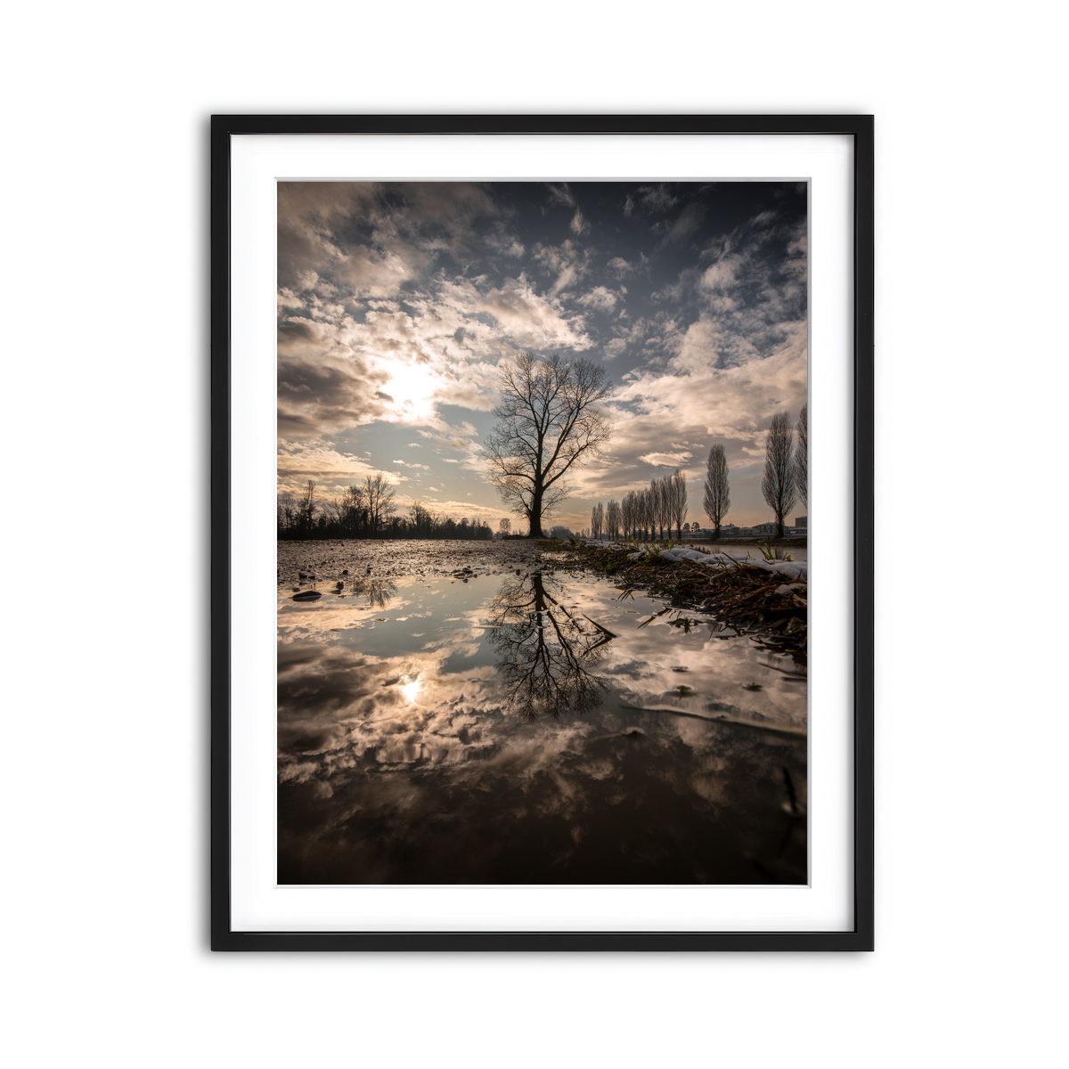 Framed Print 3x4 Black