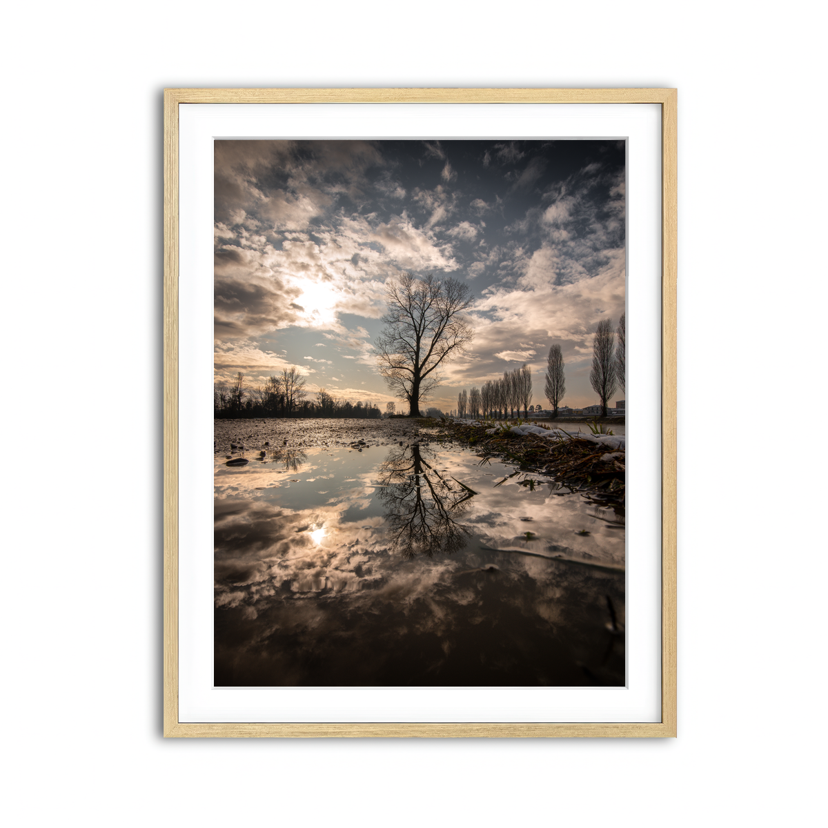 Framed Print 3x4 Natural