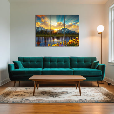 AUTO-MOCKUP ROOM | Grand Tetons Sunset