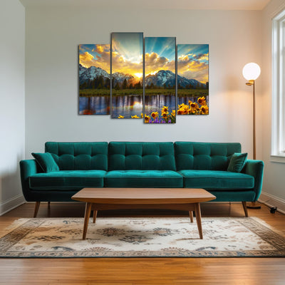 AUTO-MOCKUP ROOM | Grand Tetons Sunset