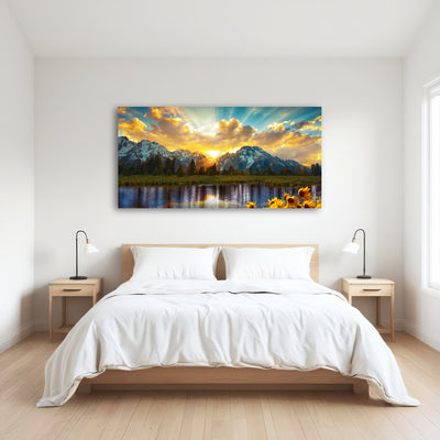 AUTO-MOCKUP ROOM | Grand Tetons Sunset