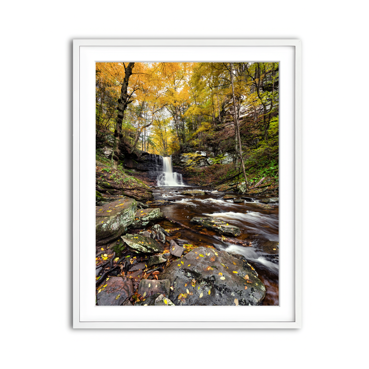 Framed Print 3x4 White