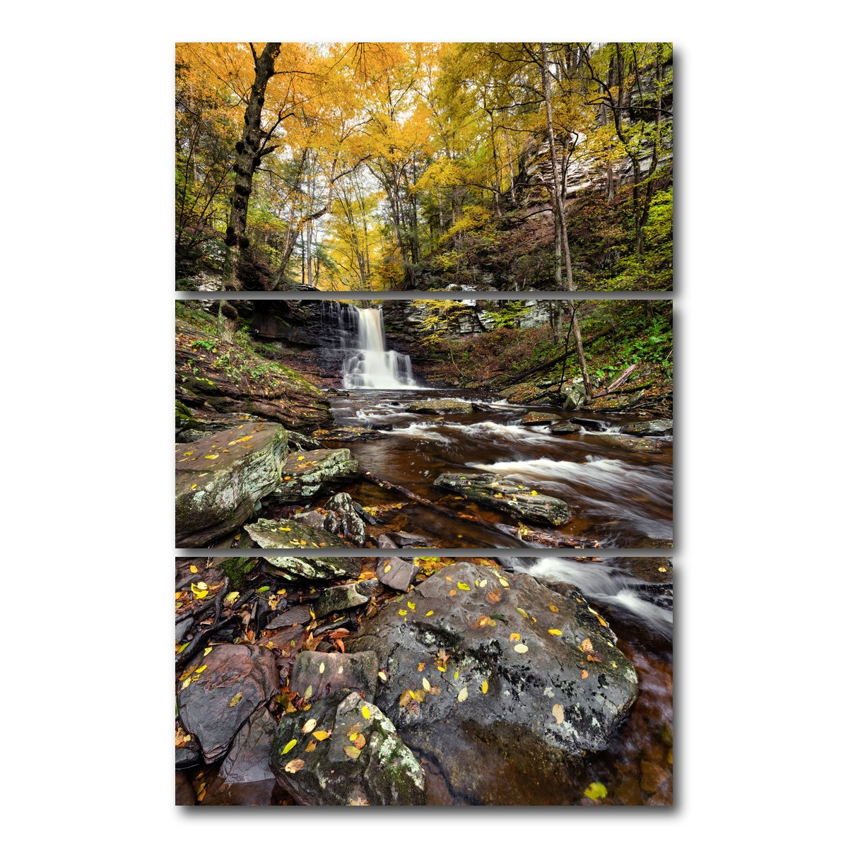 AUTO-MOCKUP WHITE | Grand Vista | 3 Piece | Gallery Wrap Canvas | group=12x24_stacked