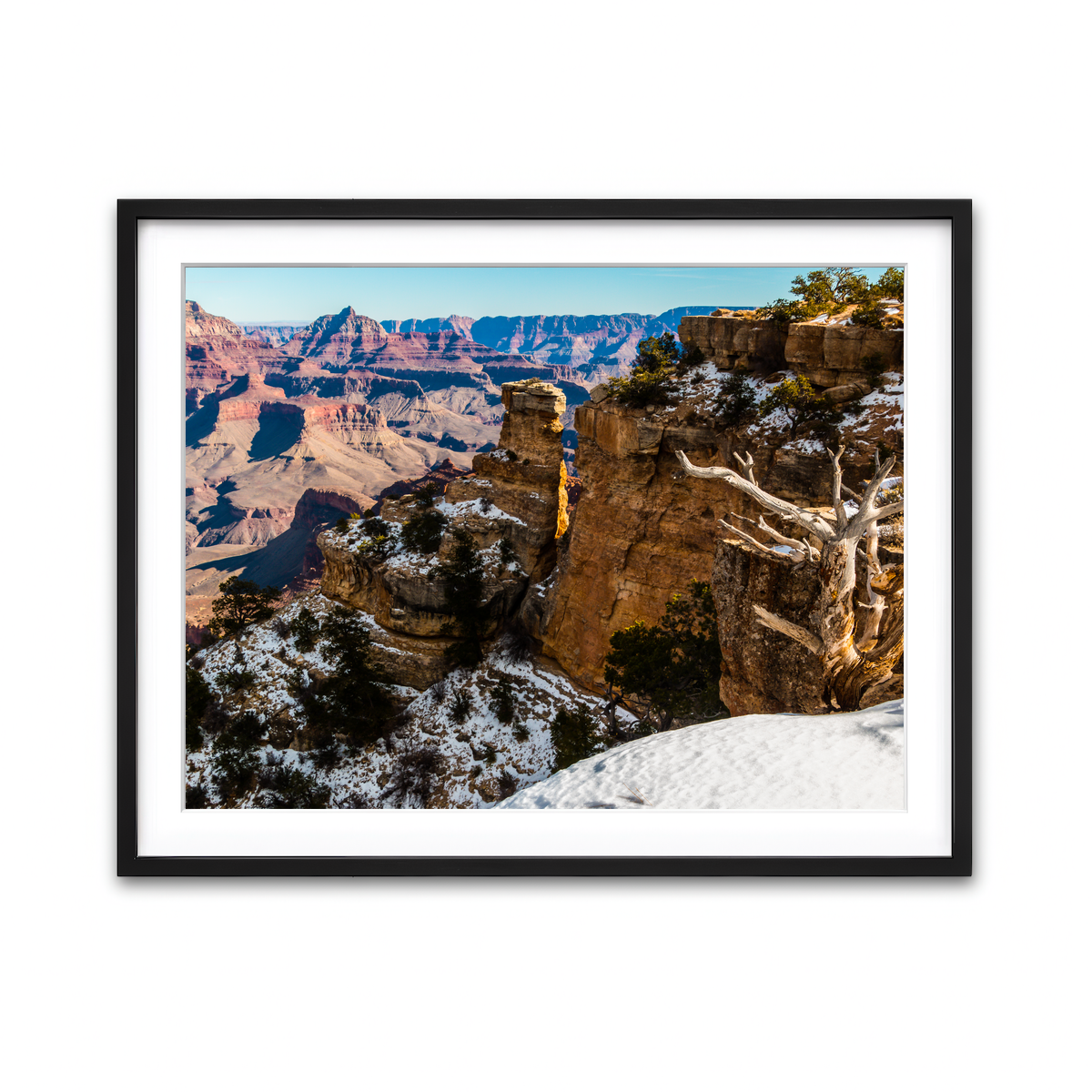 Framed Print 4x3 Black