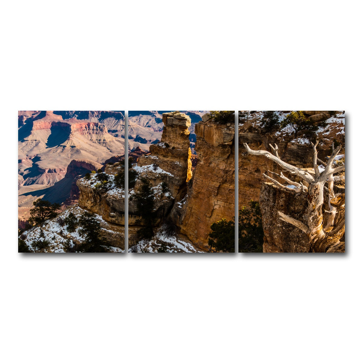 AUTO-MOCKUP WHITE | Grandview Point Canvas | 3 Piece | Gallery Wrap Canvas | group=18x24