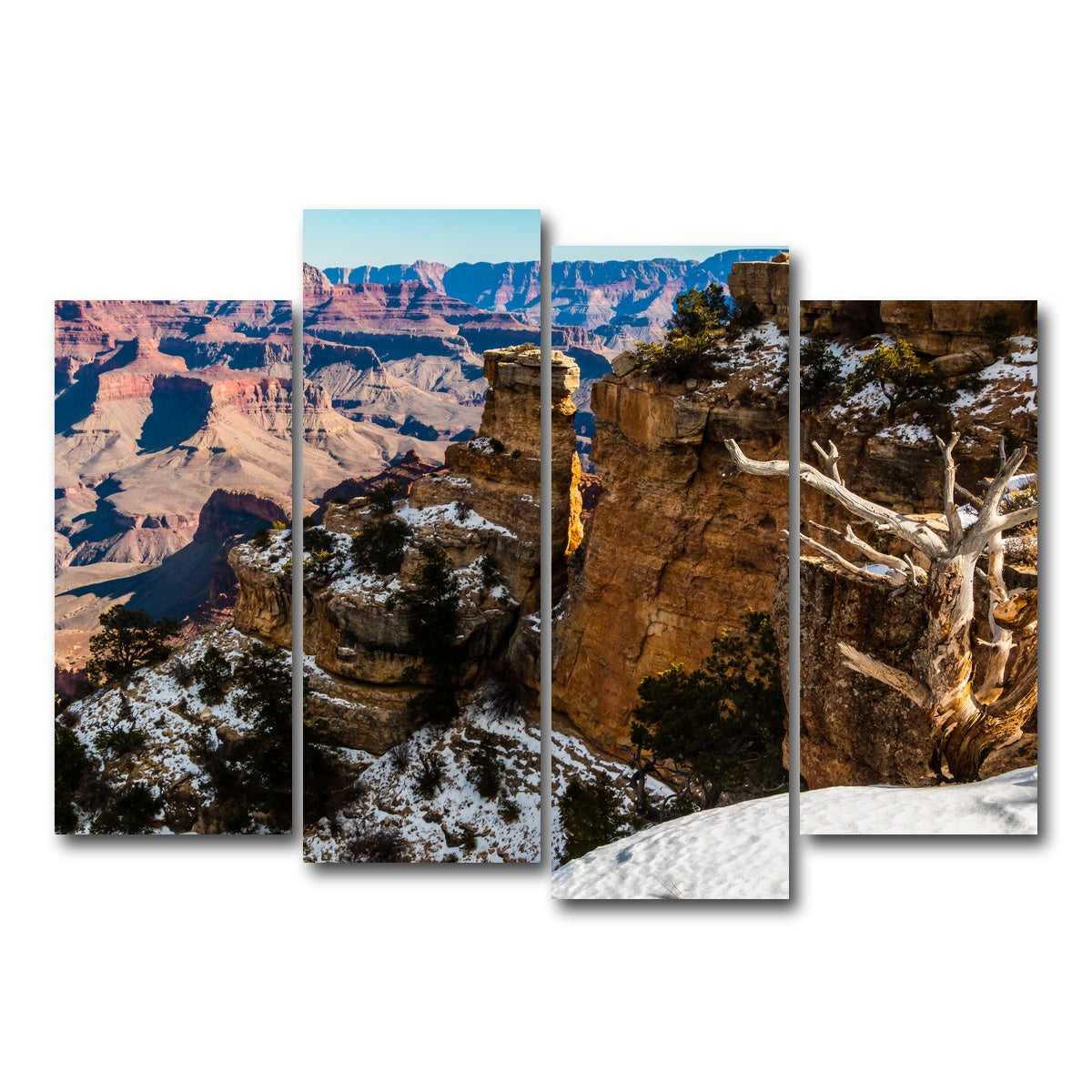 AUTO-MOCKUP WHITE | Grandview Point Canvas | 4 Piece | Gallery Wrap Canvas | group=4_normal