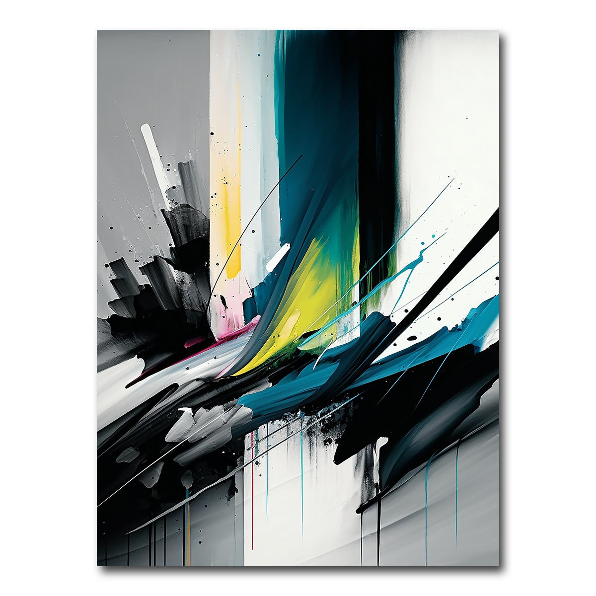 AUTO-MOCKUP WHITE | Granite Waterfall | 1 Piece | Gallery Wrap Canvas | group=3x4