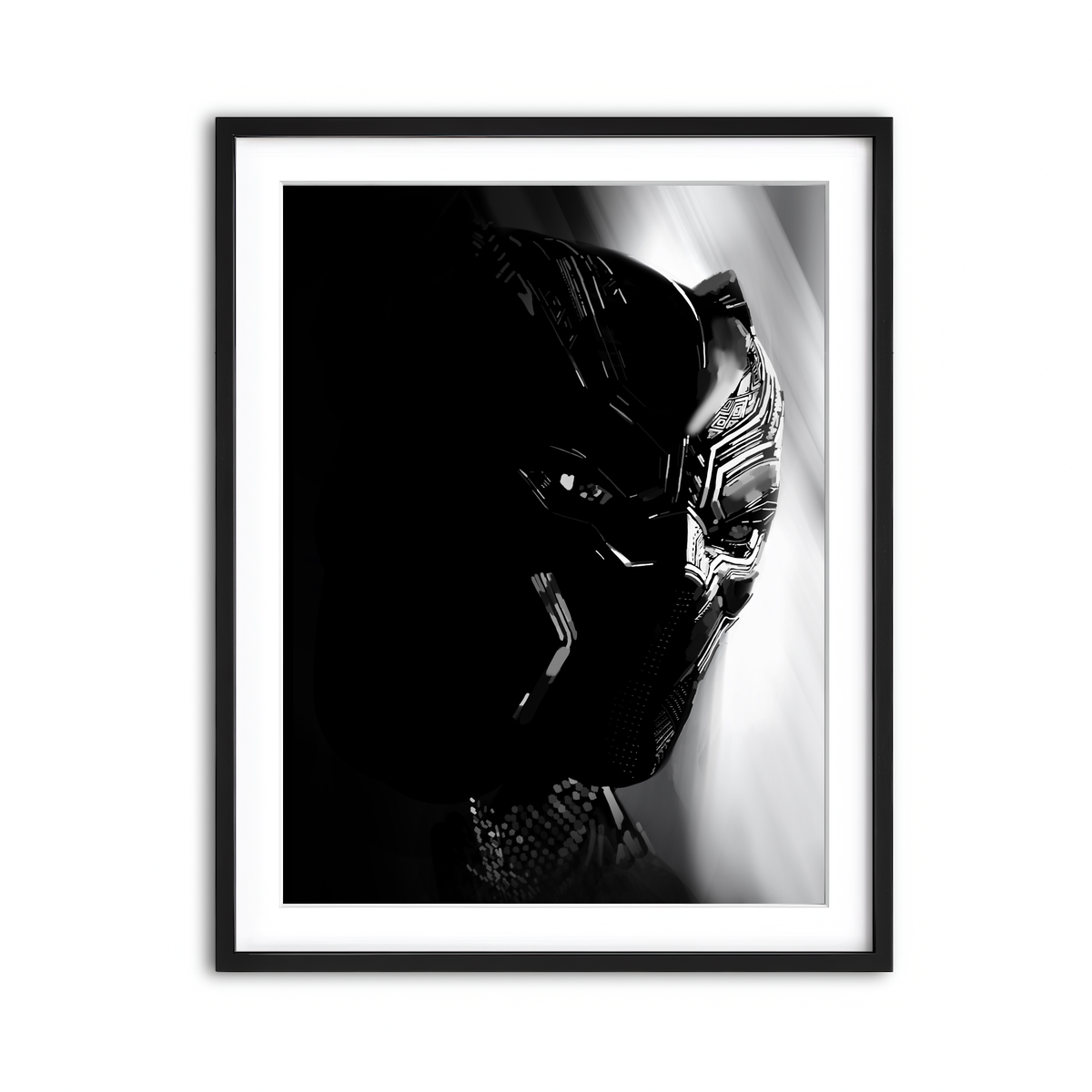 Framed Print 3x4 Black